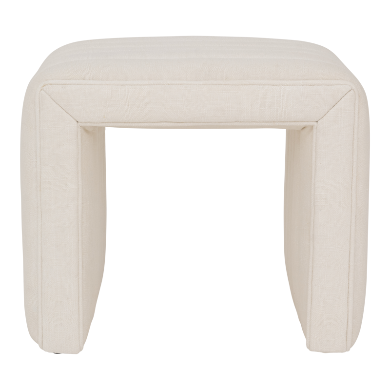 Pouf "Lyne" Off White